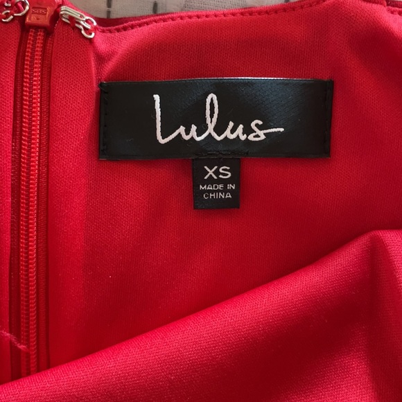 Lulu’s red dress - Picture 4 of 4